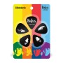 D'Addario Médiators  Meet The Beatles pack de 10 Heavy