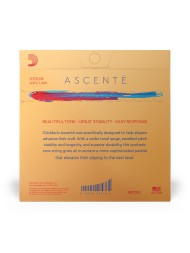 Jeu D'addario Ascenté Violon 1/4 Medium