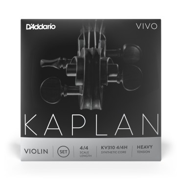 Jeu D'addario Kaplan Vivo Violon 4/4 Heavy