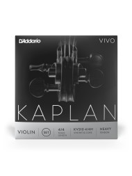 Jeu D'addario Kaplan Vivo Violon 4/4 Heavy