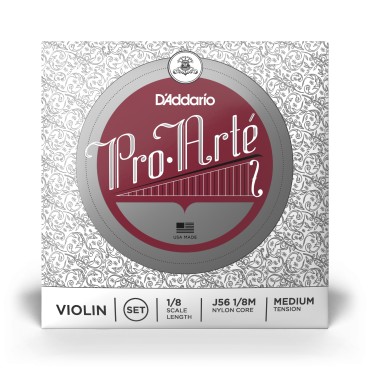 Jeu D'addario Pro-Arte Violon 1/8 Medium