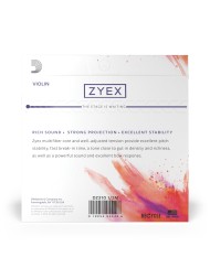 Jeu D'addario Zyex Violon 1/2 Medium