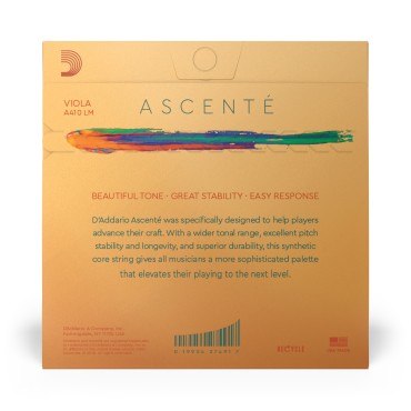 Jeu D'addario Ascenté Alto Diapason Long Tension Medium