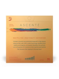 Jeu D'addario Ascenté Alto Diapason Moyen Tension Medium (14")