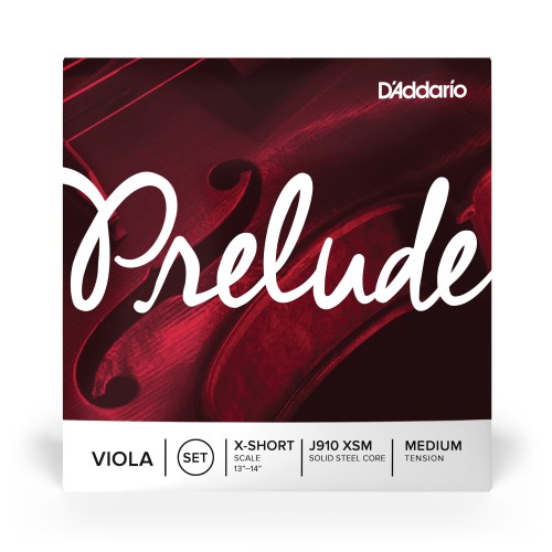 Jeu D'addario Prelude Alto Extra-Short Scale tension Medium (12")