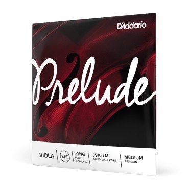 Jeu D'addario Prelude Alto Long Scale tension Medium (15" et plus)