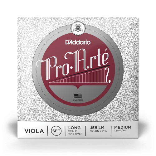 Jeu D'addario Pro-Arte Alto Long Scale tension Medium