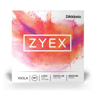 Jeu D'addario Zyex Alto Long Scale tension Medium