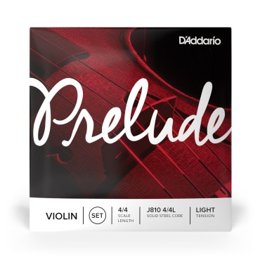 Jeu D'addario Prelude Violon 4/4 Light