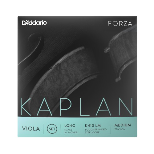 Jeu D'addario Kaplan Forza Alto Long Scale tension Medium