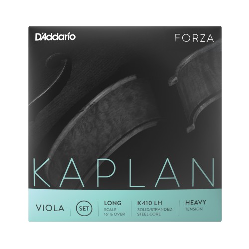 Jeu D'addario Kaplan Forza Alto Long Scale tension Heavy