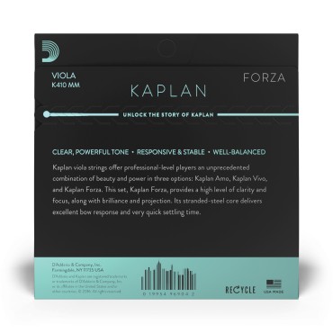 Jeu D'addario Kaplan Forza Alto Medium Scale tension Medium