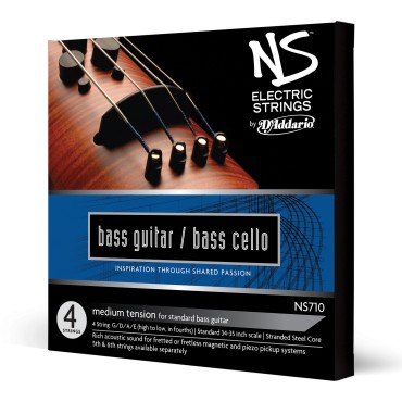 Jeu D'Addario NS Electric basse/violoncelle 4/4 Medium