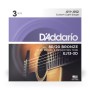 D'Addario EJ13-3D Tension Custom Light – 3 Jeux