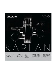 Jeu D'addario Kaplan Vivo Violon 3/4 Medium