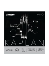 Jeu D'addario Kaplan Vivo Violon 1/2 Medium