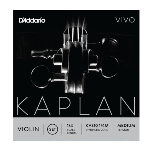 Jeu D'addario Kaplan Vivo Violon 1/4 Medium