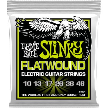 Ernie Ball Super Slinky Flatwound 2591 Regular