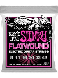 Ernie Ball Super Slinky Flatwound 2593 Super light