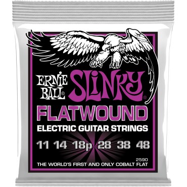 Ernie Ball Super Slinky Flatwound 2590 Medium